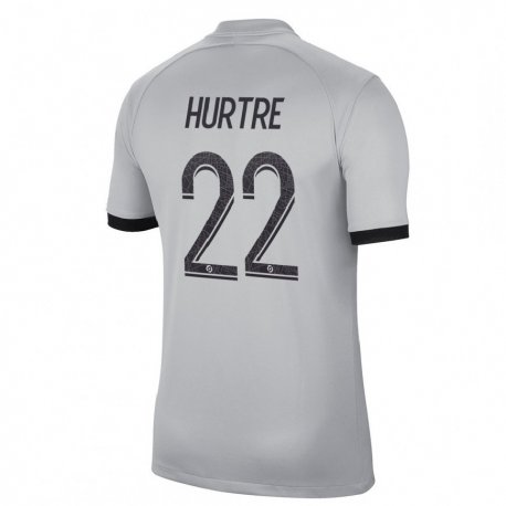 Kandiny Homme Maillot Oceane Hurtre #22 Gris Tenues Extérieur 2022/23 T-shirt