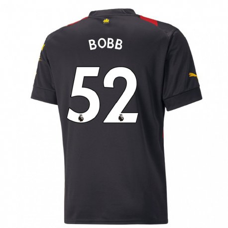 Kandiny Homme Maillot Oscar Bobb #52 Noir Rouge Tenues Extérieur 2022/23 T-shirt