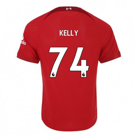 Kandiny Femme Maillot Oscar Kelly #74 Rouge Foncé Tenues Domicile 2022/23 T-shirt