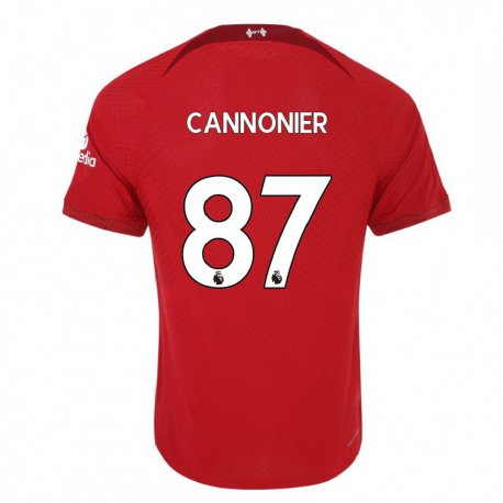 Kandiny Femme Maillot Oakley Cannonier #87 Rouge Foncé Tenues Domicile 2022/23 T-shirt