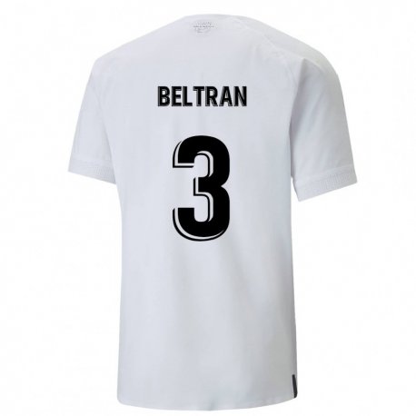 Kandiny Femme Maillot Bea Beltran #3 Blanc Crémeux Tenues Domicile 2022/23 T-shirt