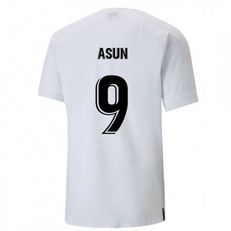 Kandiny Femme Maillot Asun #9 Blanc Crémeux Tenues Domicile 2022/23 T-Shirt