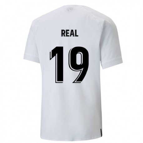 Kandiny Femme Maillot Kerlly Real #19 Blanc Crémeux Tenues Domicile 2022/23 T-Shirt