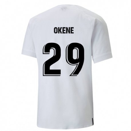 Kandiny Femme Maillot Andrea Okene #29 Blanc Crémeux Tenues Domicile 2022/23 T-Shirt