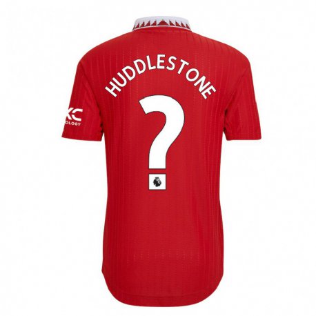 Kandiny Femme Maillot Tom Huddlestone #0 Rouge Tenues Domicile 2022/23 T-shirt