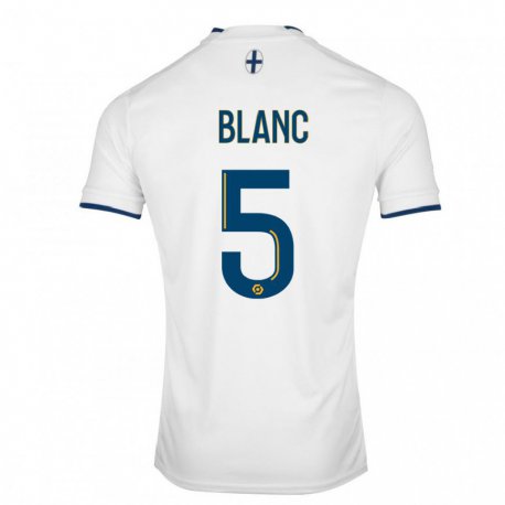 Kandiny Femme Maillot Amandine Blanc #5 Saphir Blanc Tenues Domicile 2022/23 T-shirt