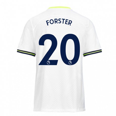 Kandiny Femme Maillot Fraser Forster #20 Blanc Vert Tenues Domicile 2022/23 T-shirt