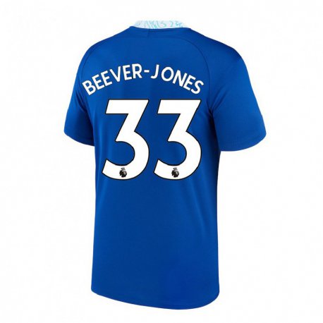 Kandiny Femme Maillot Aggie Beever-jones #33 Bleu Foncé Tenues Domicile 2022/23 T-shirt