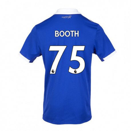 Kandiny Femme Maillot Zach Booth #75 Bleu Blanc Tenues Domicile 2022/23 T-Shirt