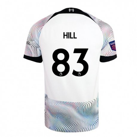 Kandiny Femme Maillot Thomas Hill #83 Blanc Coloré Tenues Extérieur 2022/23 T-shirt