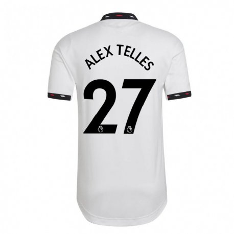 Kandiny Femme Maillot Alex Nicolao Telles #27 Blanc Tenues Extérieur 2022/23 T-shirt