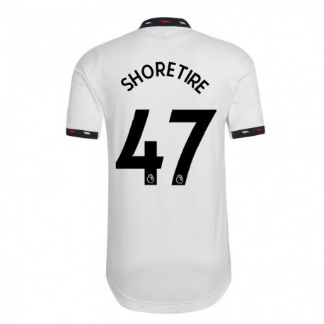 Kandiny Femme Maillot Shola Shoretire #47 Blanc Tenues Extérieur 2022/23 T-shirt