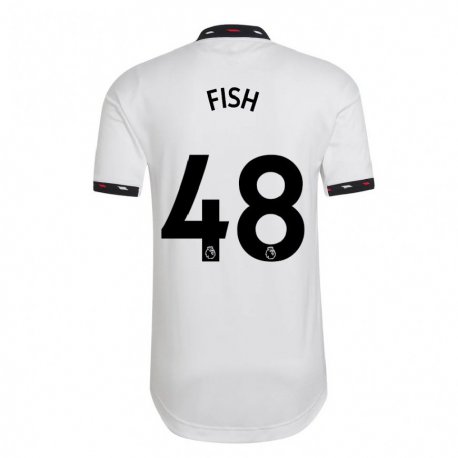 Kandiny Femme Maillot Will Fish #48 Blanc Tenues Extérieur 2022/23 T-shirt