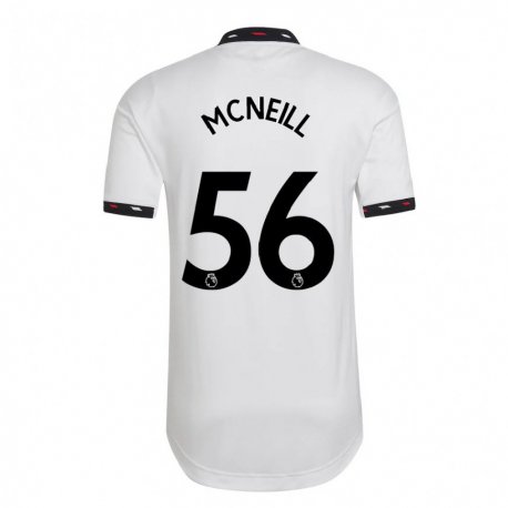 Kandiny Femme Maillot Charlie Mcneill #56 Blanc Tenues Extérieur 2022/23 T-shirt