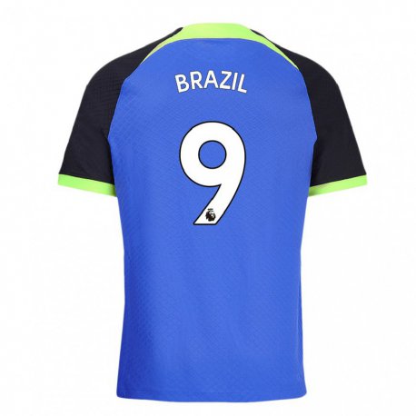 Kandiny Femme Maillot Ellie Brazil #9 Bleu Vert Tenues Extérieur 2022/23 T-Shirt