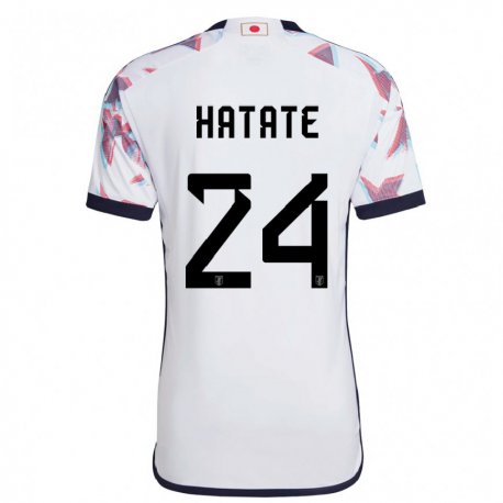 Kandiny Enfant Maillot Japon Reo Hatate #24 Blanc Tenues Extérieur 22-24 T-shirt