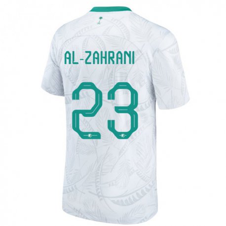 Kandiny Enfant Maillot Arabie Saoudite Tahani Al Zahrani #23 Blanc Tenues Domicile 22-24 T-shirt