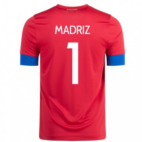 Kandiny Enfant Maillot Costa Rica Abraham Madriz #1 Rouge Tenues Domicile 22-24 T-shirt