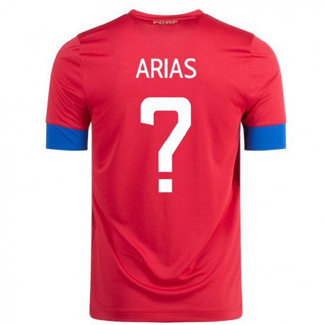 Kandiny Enfant Maillot Costa Rica Jose Arias #0 Rouge Tenues Domicile 22-24 T-shirt