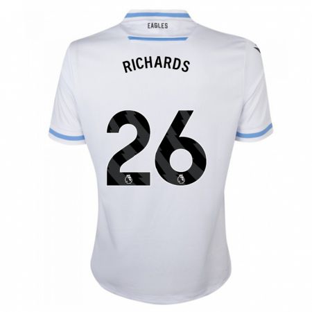 Kandiny Enfant Maillot Chris Richards #26 Blanc Tenues Extérieur 2023/24 T-Shirt