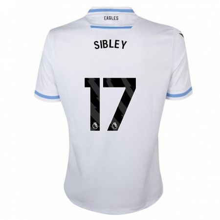Kandiny Enfant Maillot Isabella Sibley #17 Blanc Tenues Extérieur 2023/24 T-Shirt