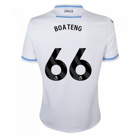 Kandiny Enfant Maillot David Boateng #66 Blanc Tenues Extérieur 2023/24 T-Shirt
