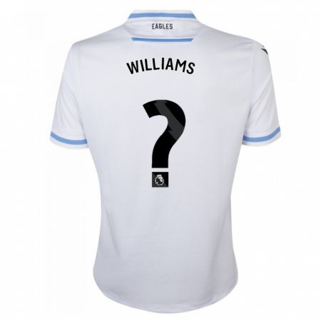 Kandiny Enfant Maillot Vonnte Williams #0 Blanc Tenues Extérieur 2023/24 T-Shirt