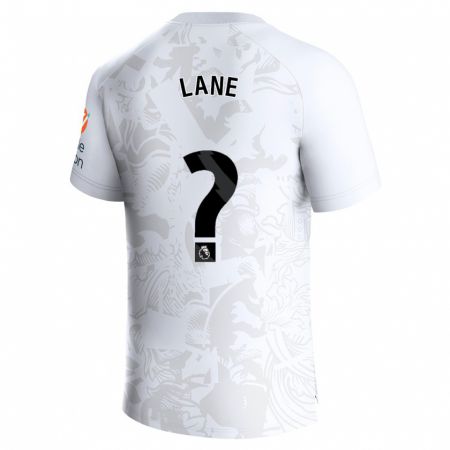 Kandiny Enfant Maillot Josh Lane #0 Blanc Tenues Extérieur 2023/24 T-Shirt
