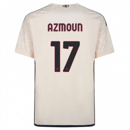 Kandiny Enfant Maillot Sardar Azmoun #17 Blanc Cassé Tenues Extérieur 2023/24 T-Shirt