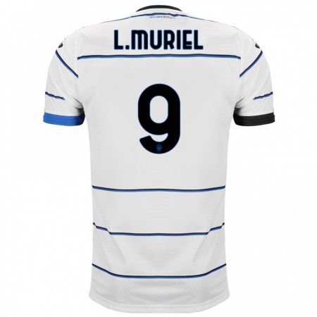 Kandiny Enfant Maillot Luis Muriel #9 Blanc Tenues Extérieur 2023/24 T-Shirt
