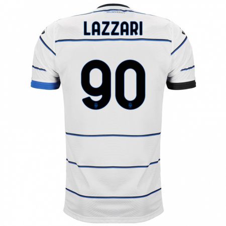 Kandiny Enfant Maillot Ilaria Lazzari #90 Blanc Tenues Extérieur 2023/24 T-Shirt