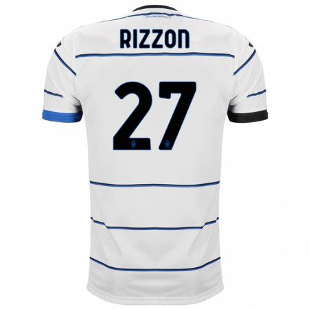 Kandiny Enfant Maillot Giulia Rizzon #27 Blanc Tenues Extérieur 2023/24 T-Shirt