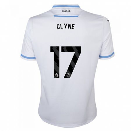 Kandiny Homme Maillot Nathaniel Clyne #17 Blanc Tenues Extérieur 2023/24 T-Shirt