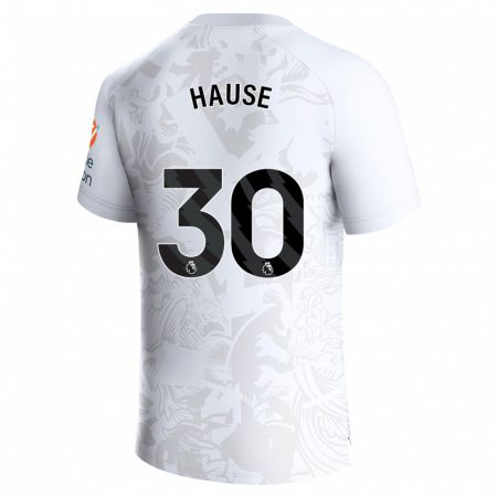 Kandiny Homme Maillot Kortney Hause #30 Blanc Tenues Extérieur 2023/24 T-Shirt