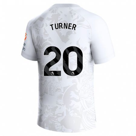 Kandiny Homme Maillot Danielle Turner #20 Blanc Tenues Extérieur 2023/24 T-Shirt