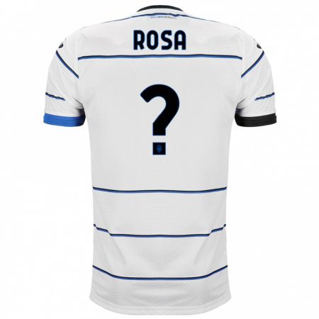 Kandiny Homme Maillot Alessio Rosa #0 Blanc Tenues Extérieur 2023/24 T-Shirt