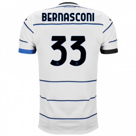 Kandiny Homme Maillot Lorenzo Bernasconi #33 Blanc Tenues Extérieur 2023/24 T-Shirt