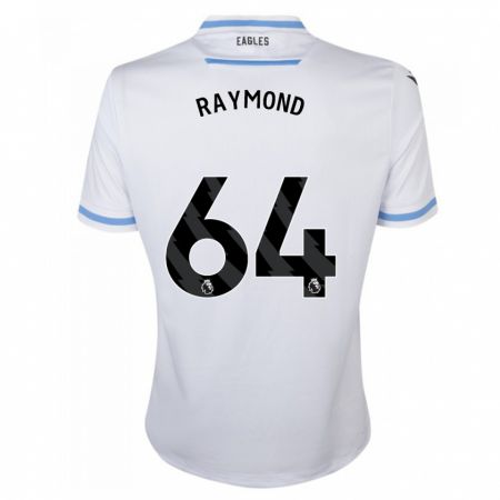 Kandiny Femme Maillot Jadan Raymond #64 Blanc Tenues Extérieur 2023/24 T-Shirt