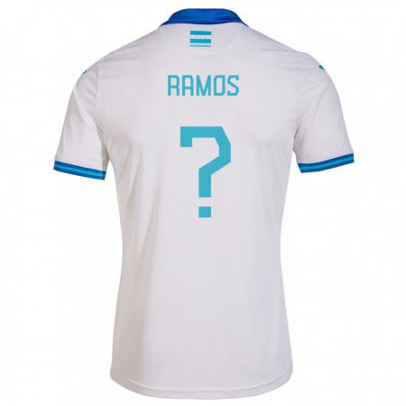 Kandiny Enfant Maillot Honduras Mayra Ramos #0 Blanc Tenues Domicile 24-26 T-Shirt