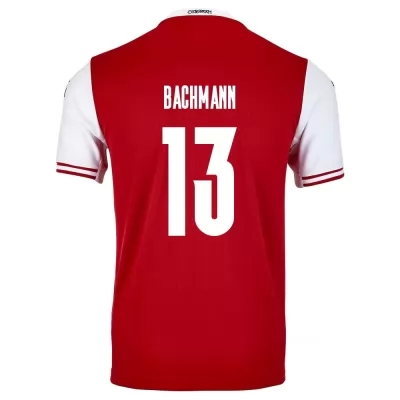 Femme Équipe d'Autriche de football Maillot Daniel Bachmann #13 Tenues Domicile Rouge 2021
