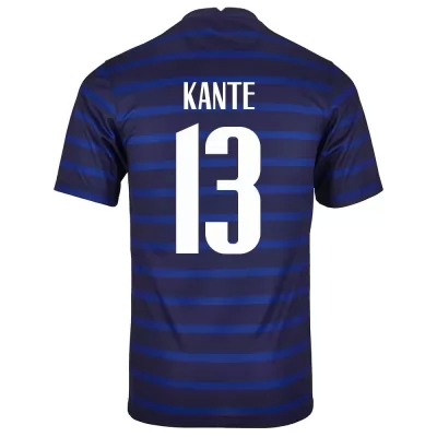 Homme Équipe de France de football Maillot N'Golo Kante #13 Tenues Domicile Bleu Foncé 2021