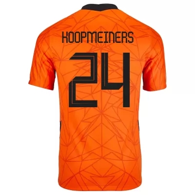Enfant Équipe des Pays-Bas de football Maillot Teun Koopmeiners #24 Tenues Domicile Orange 2021
