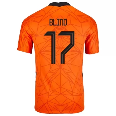Femme Équipe des Pays-Bas de football Maillot Daley Blind #17 Tenues Domicile Orange 2021