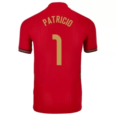 Homme Équipe du Portugal de football Maillot Rui Patricio #1 Tenues Domicile Rouge 2021