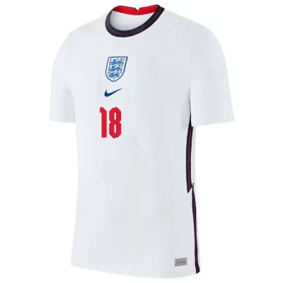 Femme Équipe d'Angleterre de football Maillot Dominic Calvert-Lewin #18 Tenues Domicile Blanc 2021
