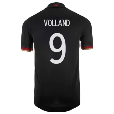 Homme Équipe d'Allemagne de football Maillot Kevin Volland #9 Tenues Extérieur Noir 2021