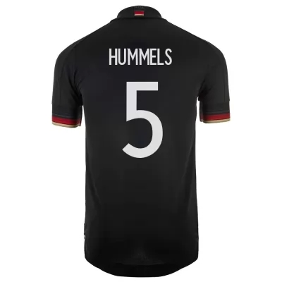 Enfant Équipe d'Allemagne de football Maillot Mats Hummels #5 Tenues Extérieur Noir 2021