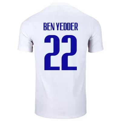 Homme Équipe de France de football Maillot Wissam Ben Yedder #22 Tenues Extérieur Blanc 2021