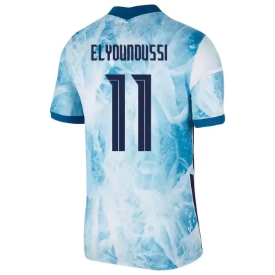 Femme Équipe de Norvège de football Maillot Mohamed Elyounoussi #11 Tenues Extérieur Bleu Clair 2021