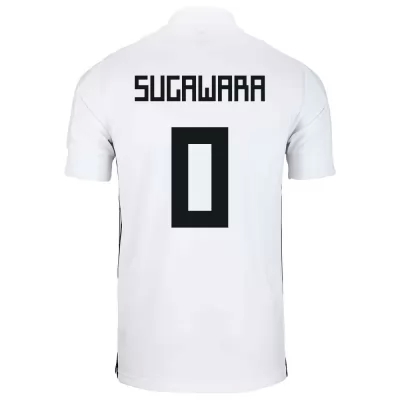 Femme Équipe du Japon de football Maillot Yukinari Sugawara #0 Tenues Extérieur Blanc 2021
